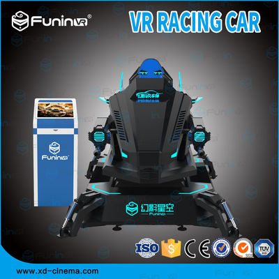 Công viên giải trí 9D VR Driving Simulator Car Racing Game Machine 3 Dof 1 Player