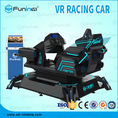 Công viên giải trí 9D VR Driving Simulator Car Racing Game Machine 3 Dof 1 Player