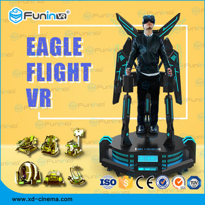 Trò chơi tương tác 9D VR Cinema Eagle Combat Simulator giả lập với súng bắn