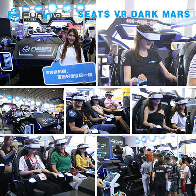 Trò chơi giải trí Zhuoyuan 9D Vr Games Electric Motion Cinema 6 Ghế Vr Simulator