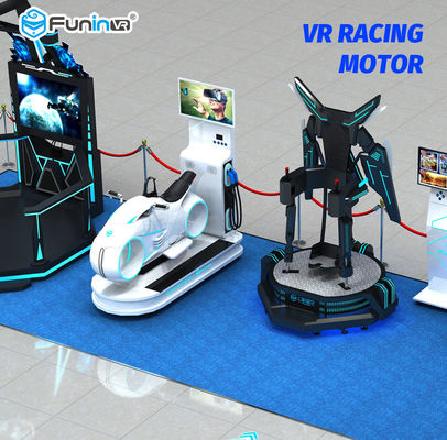 Điện ảnh thực tế ảo 220 V Quay phim 9D Racing Moto Game Machine