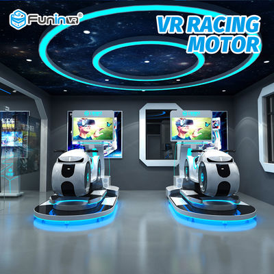 Điện ảnh thực tế ảo 220 V Quay phim 9D Racing Moto Game Machine