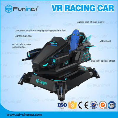 1 người chơi Hệ thống điện 100% Mô phỏng đua xe 9D VR trong Công viên chủ đề