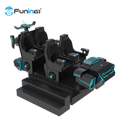 6 chỗ ngồi Đua xe Mô tơ Ghế rung 9D VR Simulator