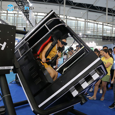 1 người chơi 720 độ 9D VR Flight Simulator cho VR Theme Park Rides