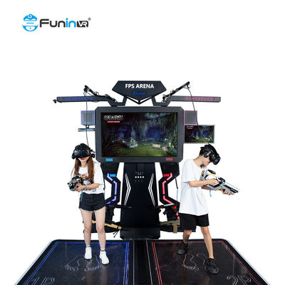 2 người chơi FPS Arena Gun Shooting Simulator Game Machine VR Space Walk