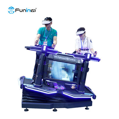 VR fly board 2 người chơi Máy thực tế ảo giả lập với trò chơi bắn súng VR cho trung tâm mua sắm