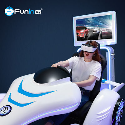 Máy trò chơi điện tử FuninVR 9d VR Đua xe VR Mario kart Simulator với màu trắng