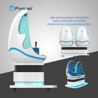 VR 360 arcade giả lập sản phẩm trò chơi VR màu xanh lam Kiếm tiền Thực tế ảo 2 Người chơi