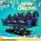 Roller Coaster 7D Cinema Simulator Với hiệu ứng đặc biệt của Ánh sáng / Gió / Sương mù
