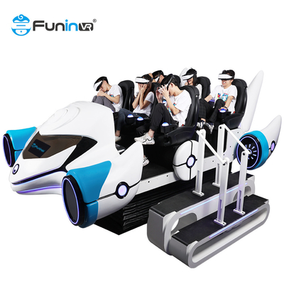 Ghế chuyển động công viên giải trí 6 ghế 9d Rạp chiếu phim VR