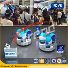 220v thực tế ảo đôi 9D VR Rạp chiếu phim đơn / ba / đôi hành khách CE