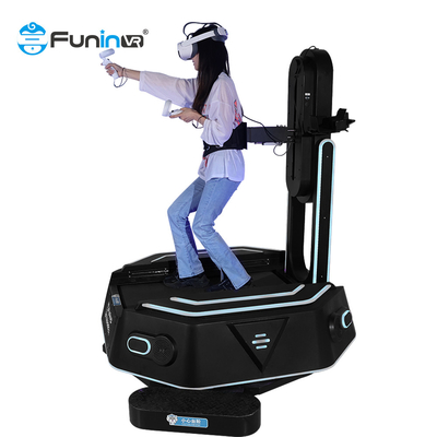 Tương tác trong nhà 360 độ 9D Vr Nền tảng đứng Walker Máy chạy bộ Vr Walking