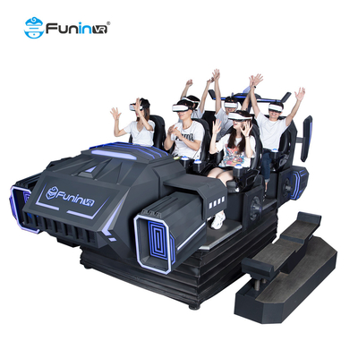 Điều khiển chuyển động 9D VR Simulator Dynamic Extreme Chủ đề Nhiều người chơi Thực tế ảo 360 độ