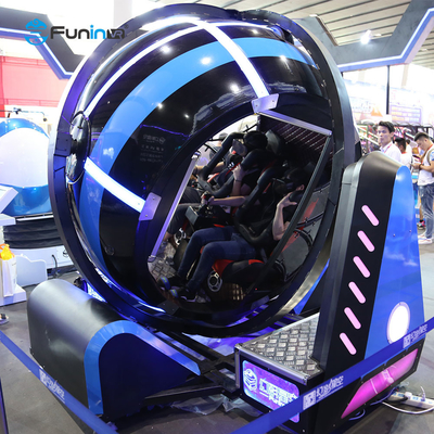 2.93*2.43*2.38m VR Gamepad Flight Simulator 720 độ điều khiển