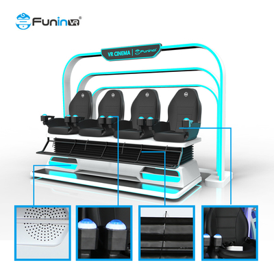 Hiệu ứng hình ảnh HD VR Công viên giải trí Deepoon E3 Kính và ghế động
