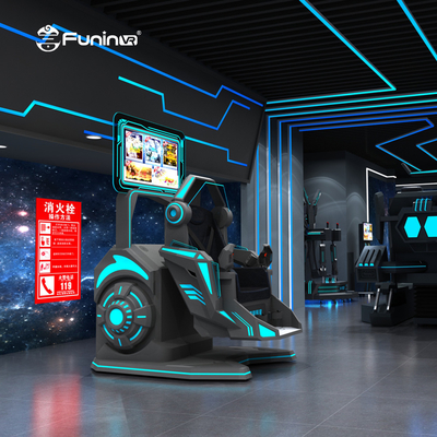 Multiplayer Adventure Park 9D VR Simulator với VR Headset Metal Platform AC220V Power