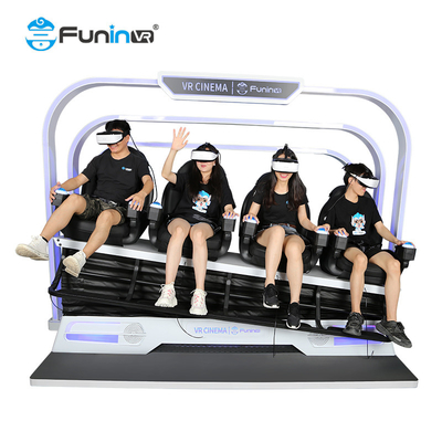360 ° Motion HD Visual Realist Wind 9D VR Cinema với trò chơi tương tác và nhiều nội dung
