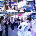 Mũ bảo hiểm E3 9D VR Simulator Xe máy điện VR Máy trắng với đèn LED