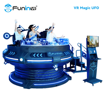 Phiêu lưu 9D VR Simulator 360 độ xoay nhiều người chơi 1.2KW