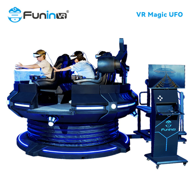 Phiêu lưu 9D VR Simulator 360 độ xoay nhiều người chơi 1.2KW