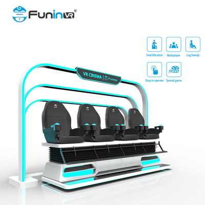 Đưa giải trí của bạn lên cấp độ tiếp theo với 9D Virtual Reality Simulator màn hình HD 360 độ điều khiển chuyển động