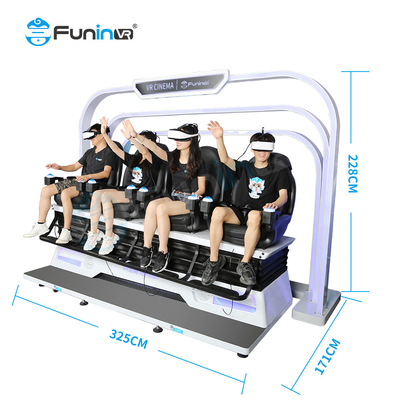 Giải trí 9D Simulator thực tế ảo âm thanh xung quanh Bảo trì thấp 220V