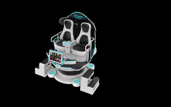 610kg trọng lượng dung lượng ghế VR 9D với trải nghiệm VR nhập vai và Joystick Controller