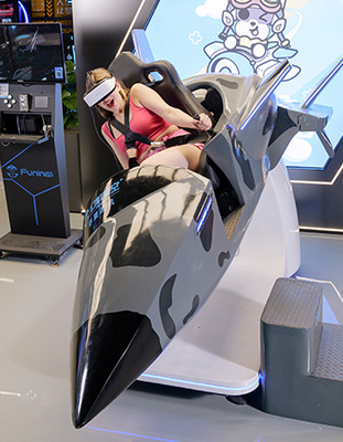 Đưa mô phỏng bay của bạn lên cấp độ tiếp theo với VR Flight Simulator Single-player 395kg Gamepad Controls