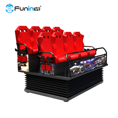 Quảng trường tùy chỉnh rạp chiếu phim 5D với 9-48 chỗ ngồi và hệ thống điện