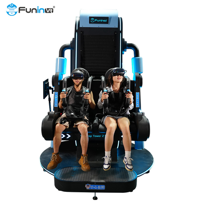 Ngâm mình trong thực tế ảo với ghế VR 9D quay 360 độ và màn hình 55 inch
