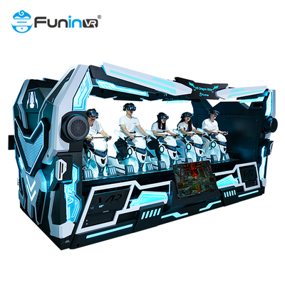 Trải nghiệm Tương lai Giải trí với Máy mô phỏng 9D VR Dragon Rider 5 chỗ trên Nền tảng Chủ đề Cực đoan Động