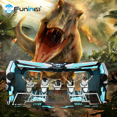 Trải nghiệm Tương lai Giải trí với Máy mô phỏng 9D VR Dragon Rider 5 chỗ trên Nền tảng Chủ đề Cực đoan Động