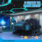 Máy mô phỏng điện ảnh 220 V VR 6 chỗ Máy xe VR cho trung tâm mua sắm