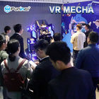 Công viên chủ đề 9D VR Simulator Người chơi đơn VR Mecha Black có đèn LED