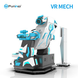 Máy trò chơi 0,7KW 9D 220v Một người chơi VR Mech Simulator hợp tác chiến đấu với Vr