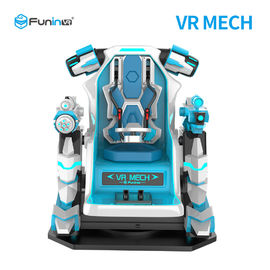 Máy trò chơi 0,7KW 9D 220v Một người chơi VR Mech Simulator hợp tác chiến đấu với Vr