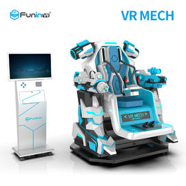 Máy trò chơi 0,7KW 9D 220v Một người chơi VR Mech Simulator hợp tác chiến đấu với Vr