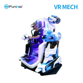 Máy trò chơi 0,7KW 9D 220v Một người chơi VR Mech Simulator hợp tác chiến đấu với Vr