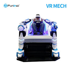 Máy trò chơi 0,7KW 9D 220v Một người chơi VR Mech Simulator hợp tác chiến đấu với Vr