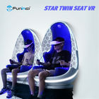 Tấm kim loại 2 ghế Flying Simulator 9d VR Egg