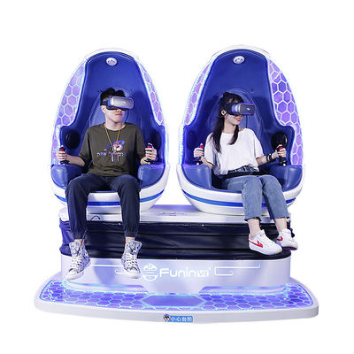 Trò chơi ấn tượng Mô phỏng 9DVr Egg 9D Vr Cinema thép kim loại