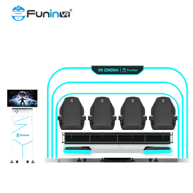 Đưa giải trí của bạn lên cấp độ tiếp theo với 9D Virtual Reality Simulator màn hình HD 360 độ điều khiển chuyển động