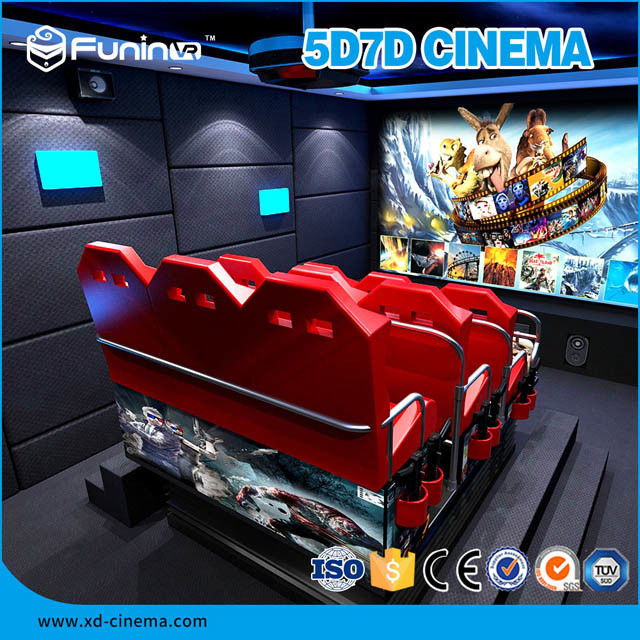 Thiết bị rạp chiếu phim 4D Ghế Ghế rạp chiếu phim 5D Trình mô phỏng rạp chiếu phim 4D