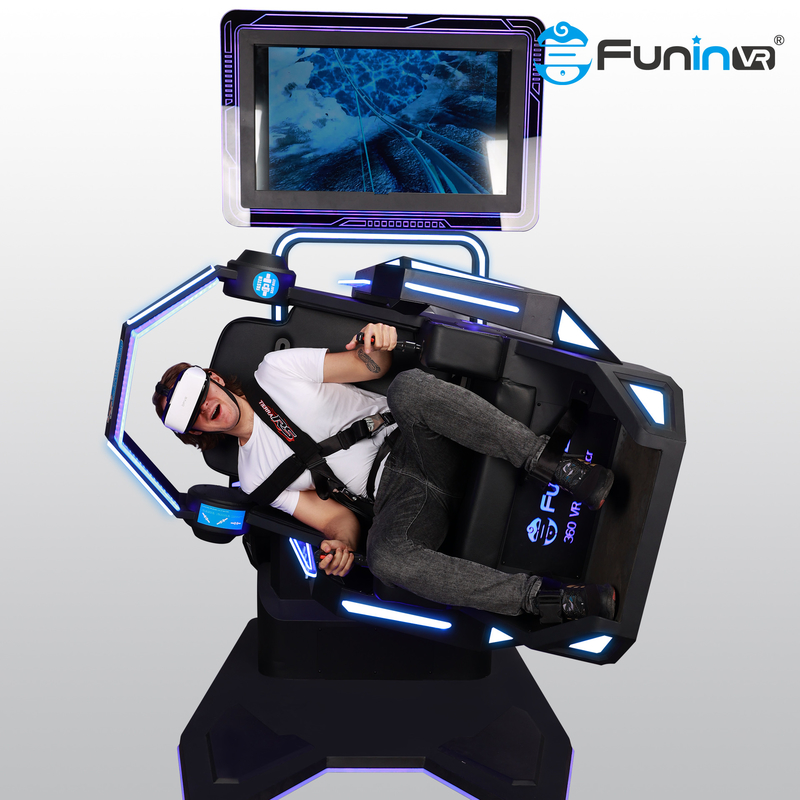 VR 360 tàu lượn siêu tốc bay mô phỏng máy trò chơi vr cho trung tâm mua sắm giải trí vr Simulator