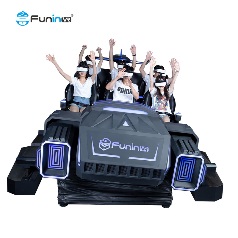 Nền tảng chuyển động 6dof 6 chỗ Thiết kế tàu không gian Vr Simulator Máy arcade thực tế ảo 9d