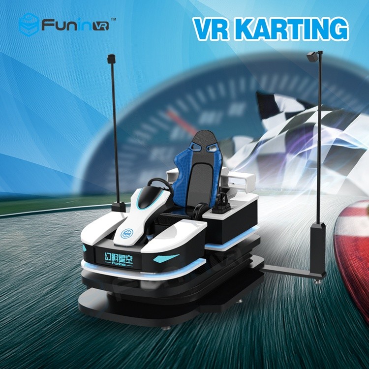 Một chỗ ngồi 9D VR Simulator Hot Vr Simulator Car Driving Racing Đối với Trung tâm trò chơi VR
