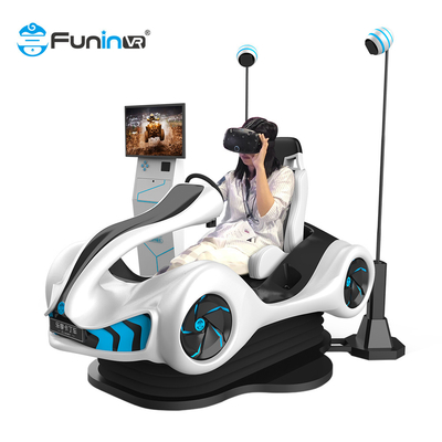 Thiết bị 9D Vr Tàu lượn siêu tốc 360 Xoay 2 ghế Thiết bị Hệ thống trò chơi thực tế ảo