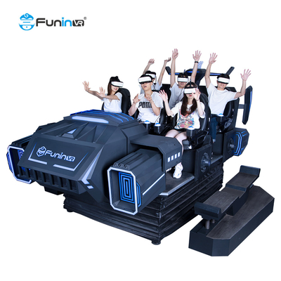 Dark Mars 6 Chỗ ngồi 9d VR Simulator Máy trò chơi điện tử Chế độ xem toàn cảnh 360 °