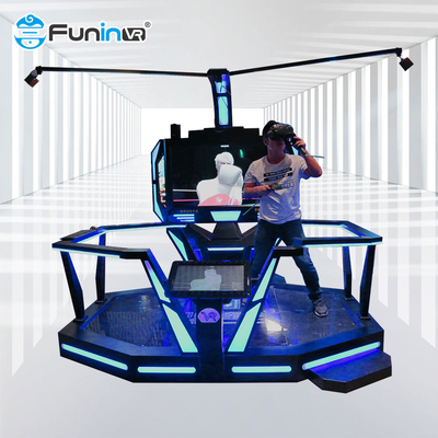 Nền tảng đi bộ mô phỏng không gian VR 1 người chơi Máy trò chơi thực tế ảo 9D